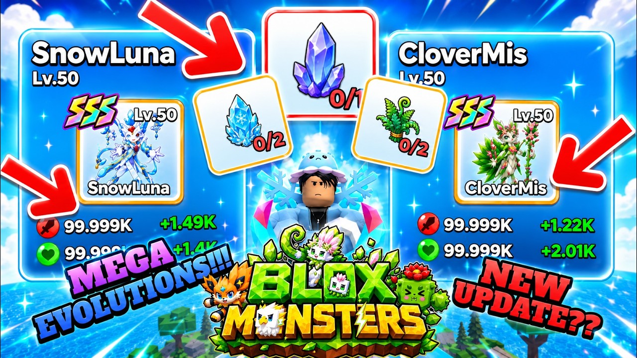 Blox Monsters Mega Evolution Guide Blox Monsters guide image